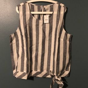 J Crew Factory plus size linen tank top, size 20